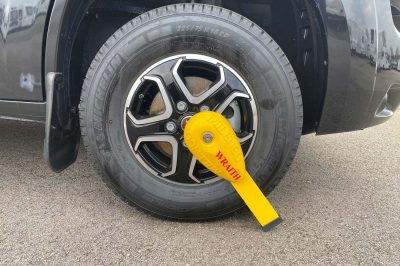 sabot de roue antivol haute securite milenco exterior